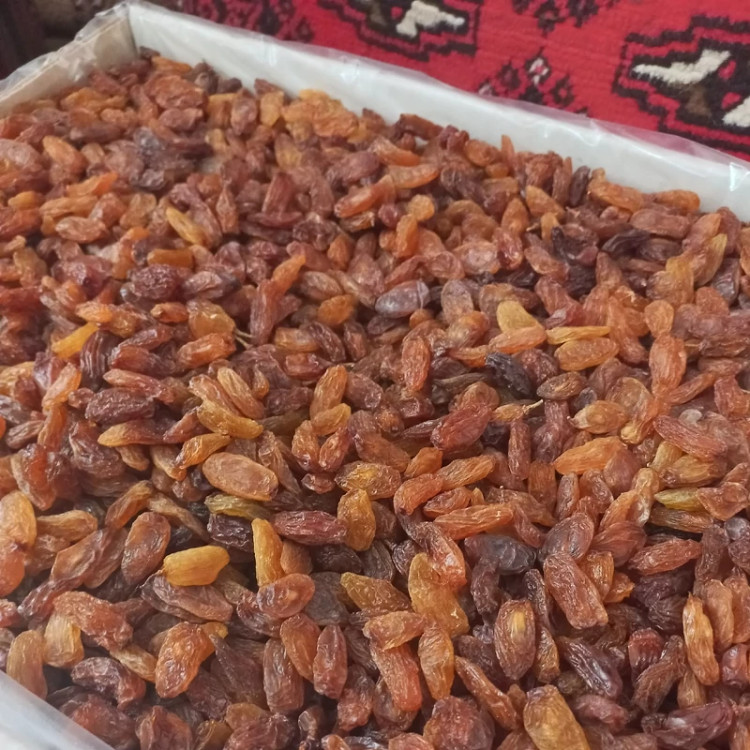 کشمش آفتابی درجه 1 عنابی و درشت